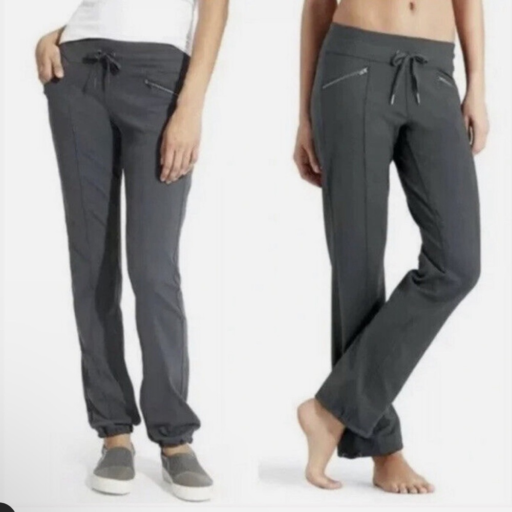 Athleta Metro Slouch Pant, Charcoal Gray Womens Size XS